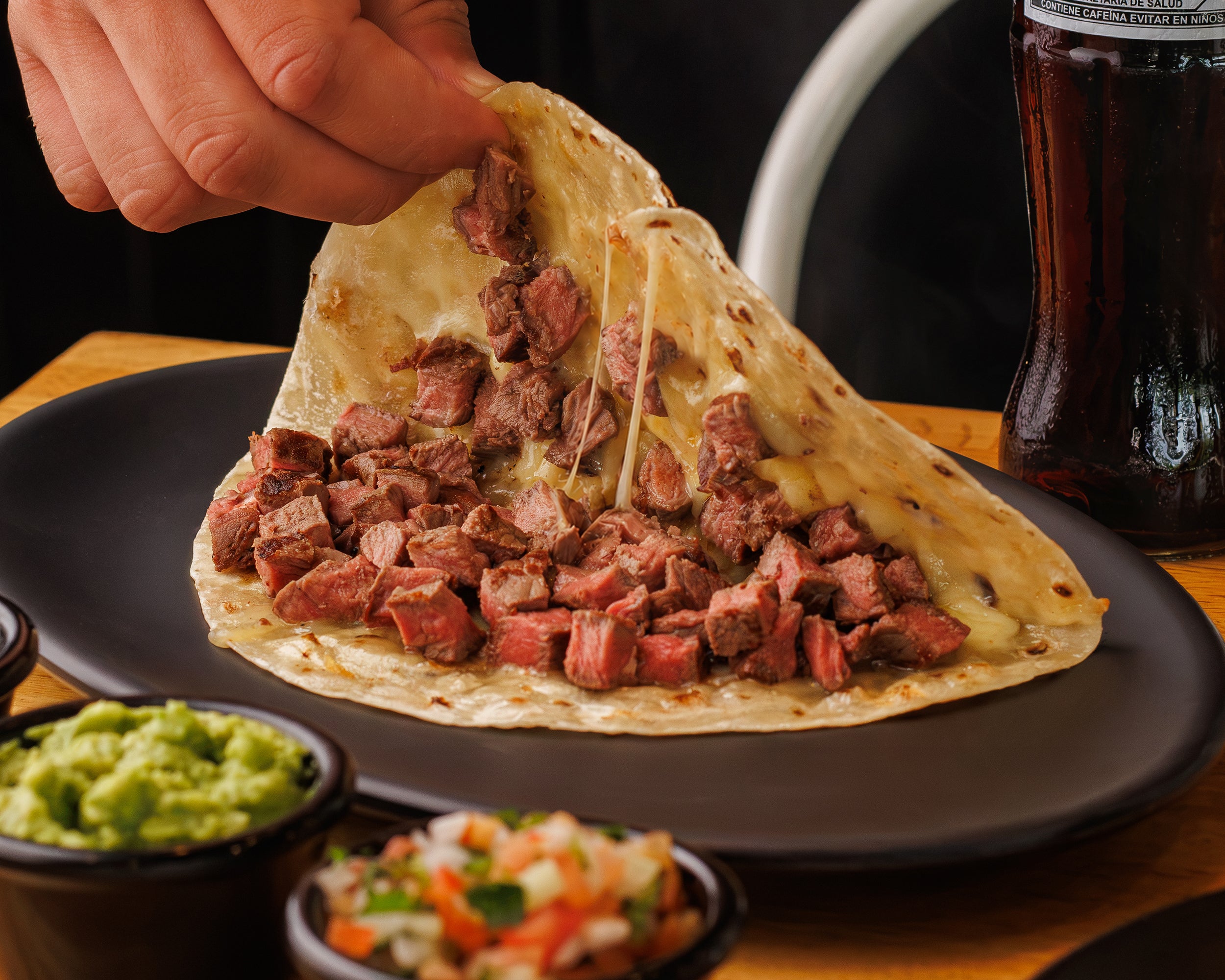 Quesadilla con Carne